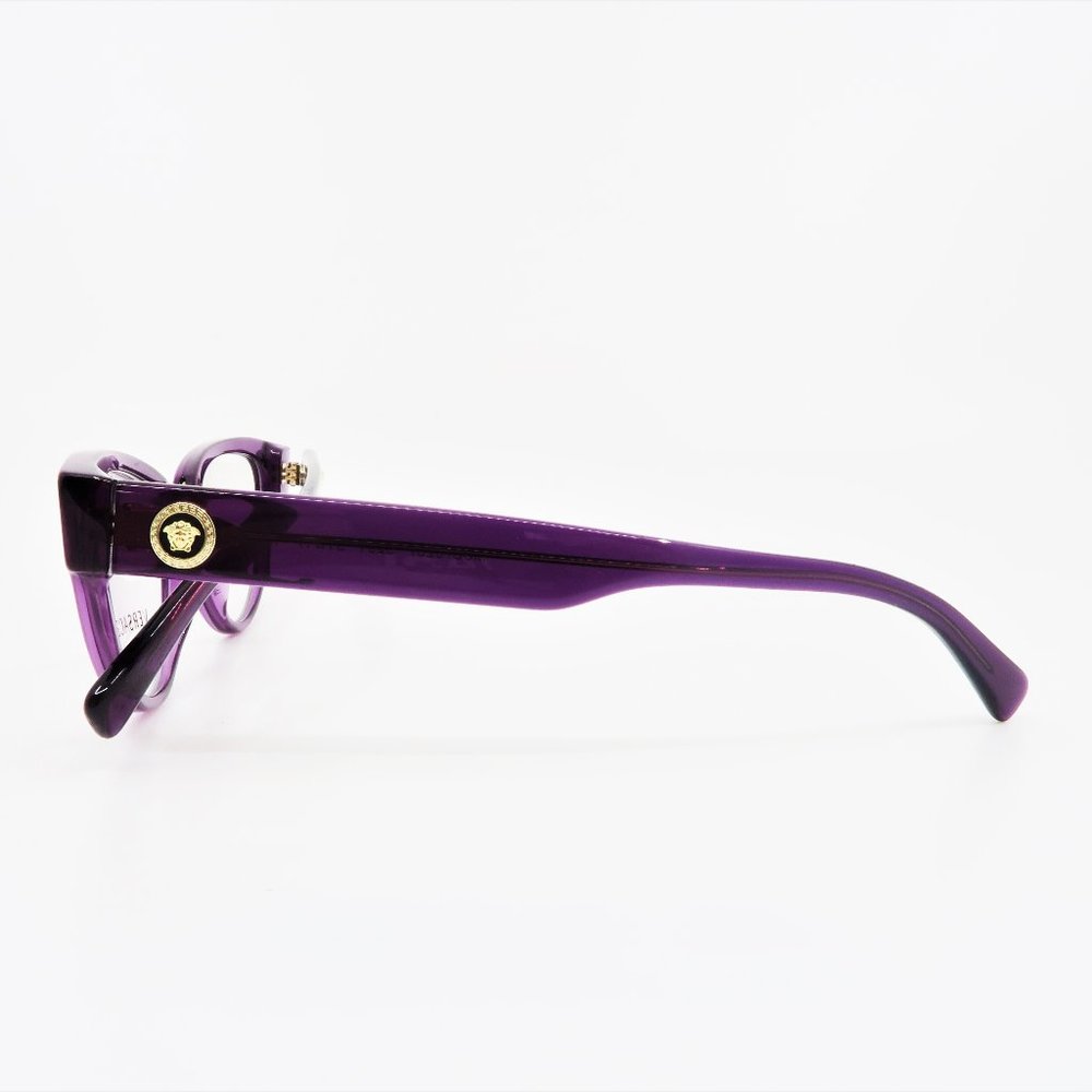 Versace MOD 3267 5291 Violet & Gold Medusa Glasses - Picture 5 of 7